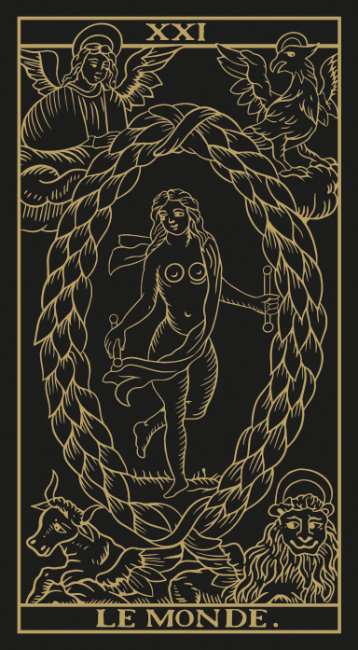 Marseille Tarot - Gold & Black Edition