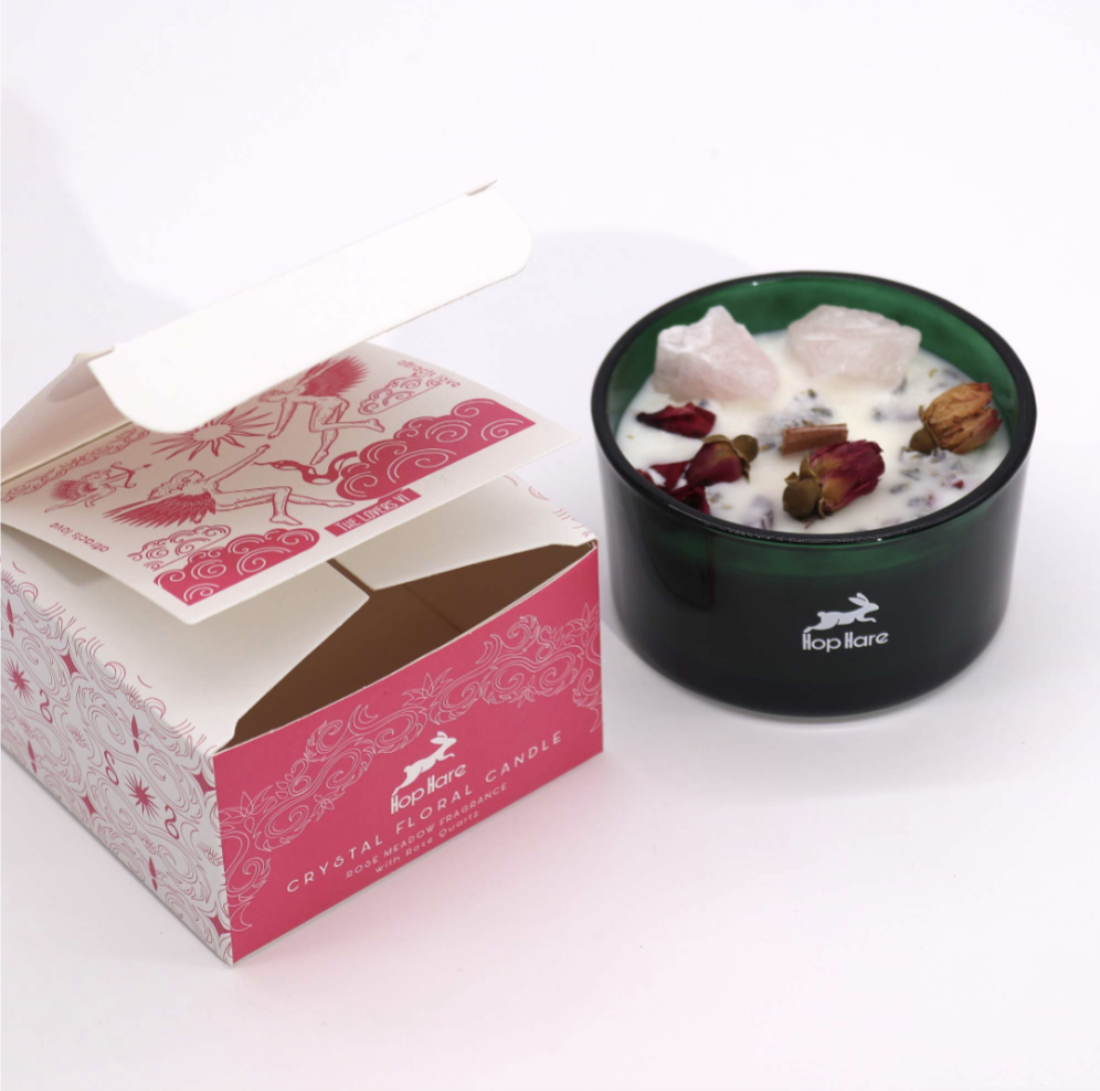 The Lovers - Hop Hare Crystal Candle