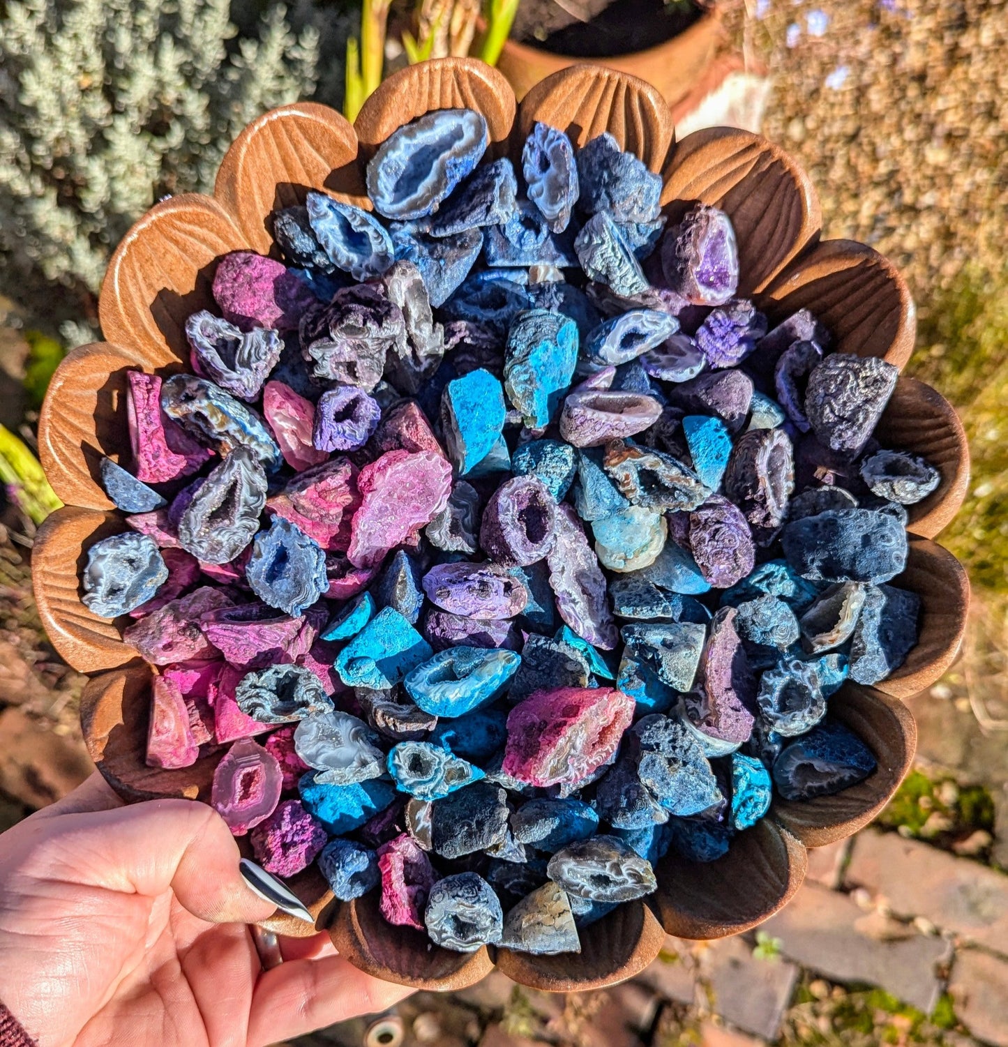 Colourful Agate Geodes