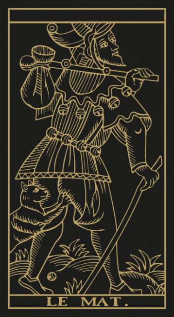 Marseille Tarot - Gold & Black Edition