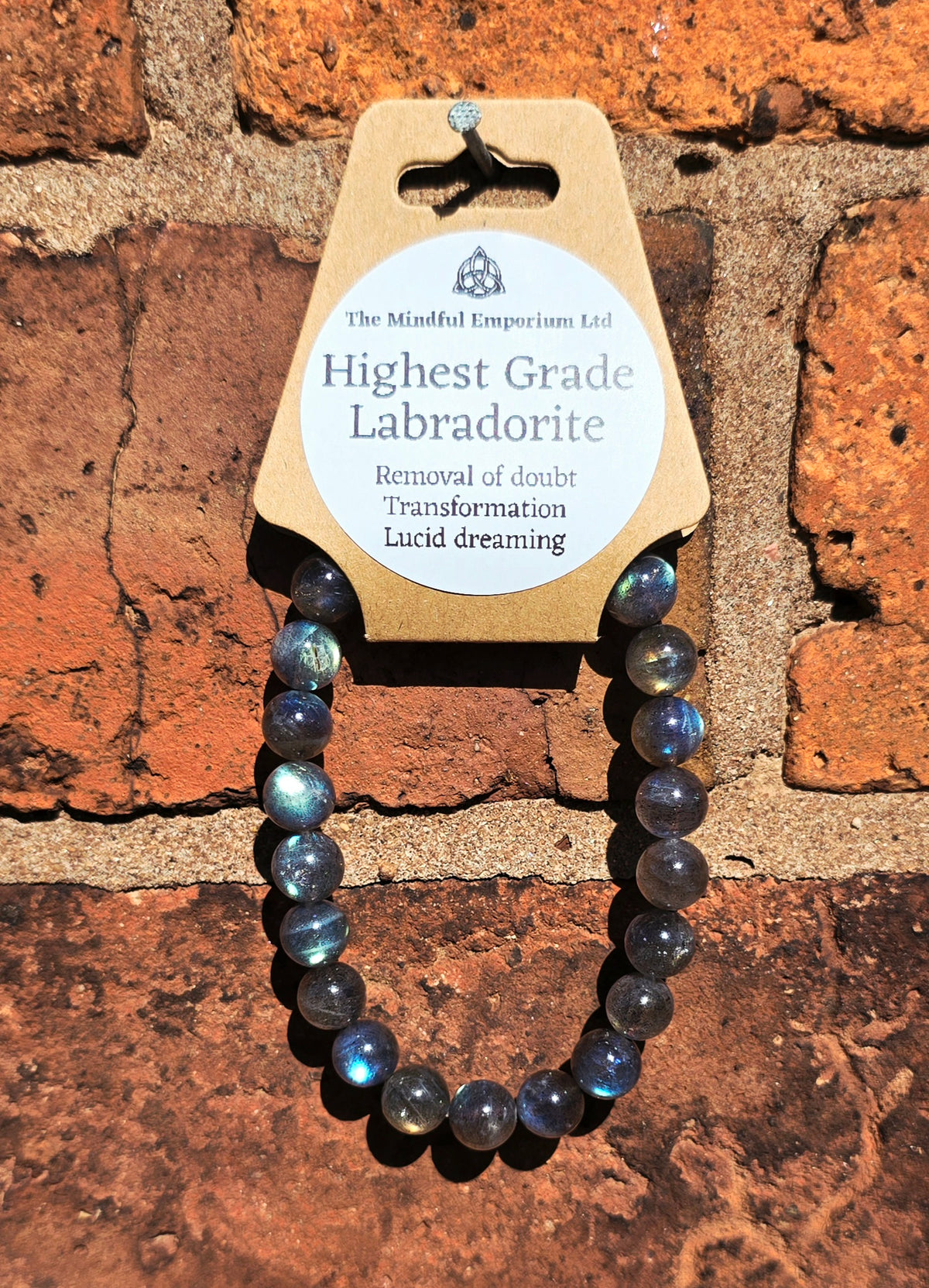 Labradorite 8mm Crystal Bracelet