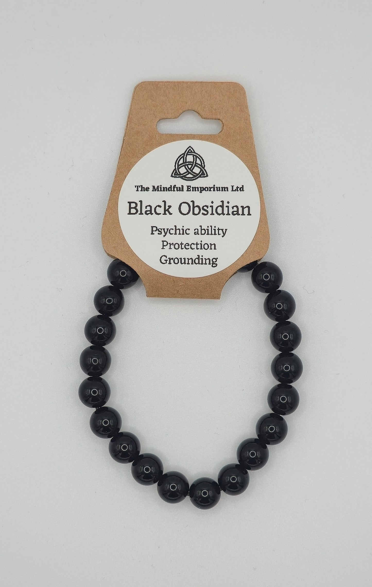 Black Obsidian 8mm Bracelet