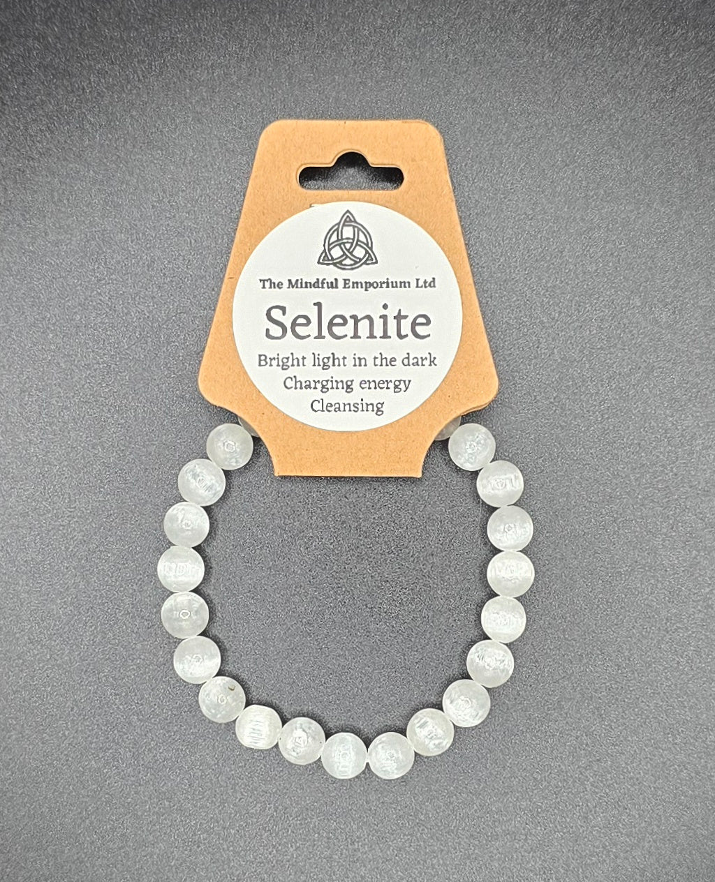 Selenite 8mm Bracelet