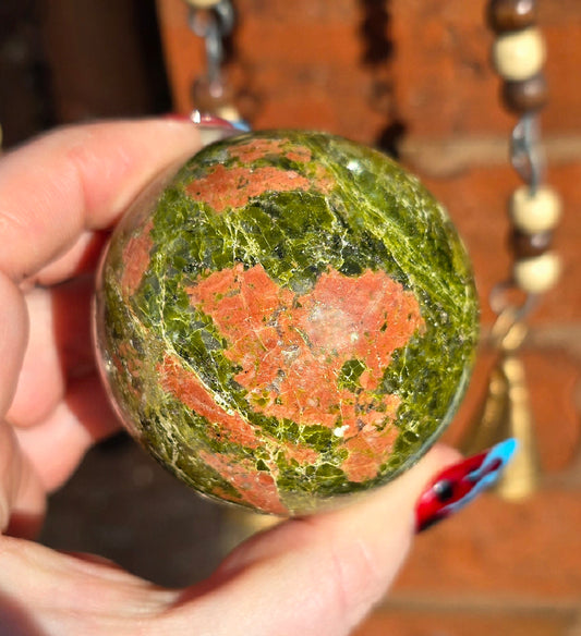 Unakite Sphere