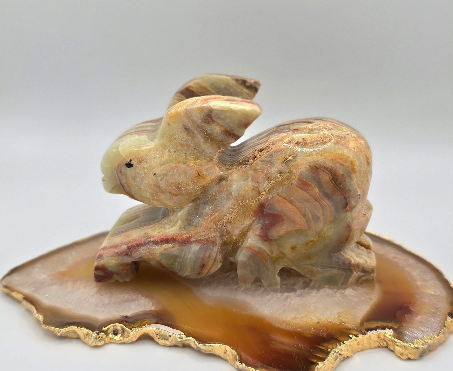 Green Banded Onyx Rabbit
