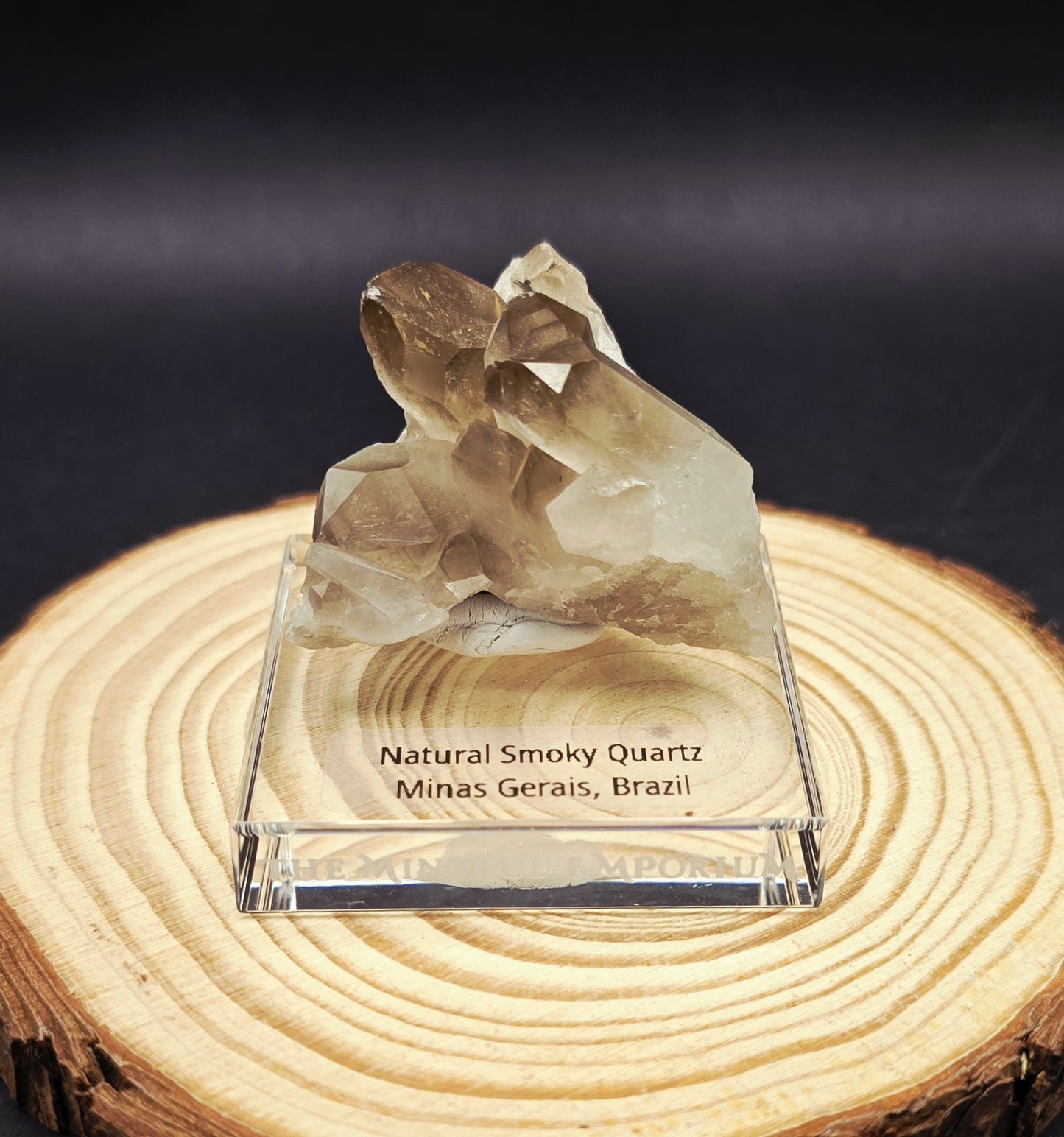 Natural Smoky Quartz specimen