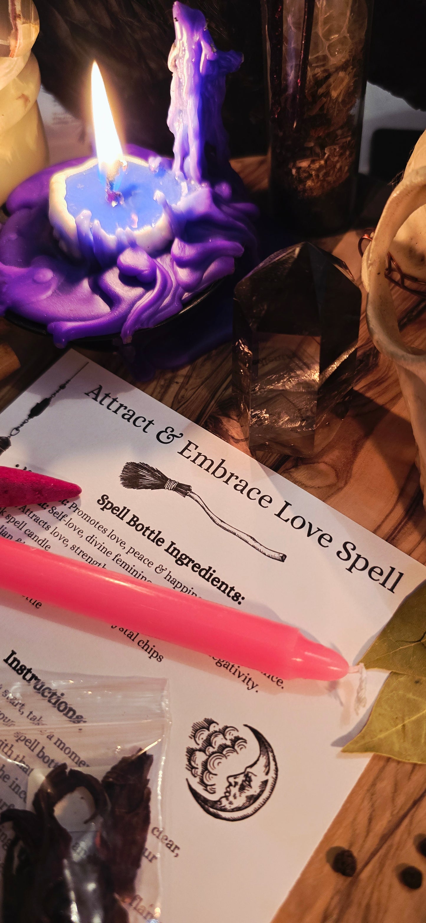 Attract & Embrace Spell kit