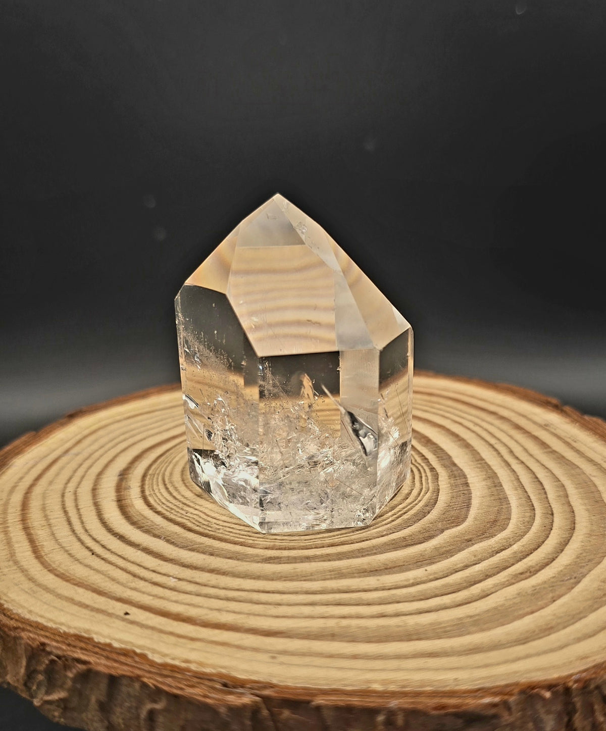 Brazilian Clear Quartz tower