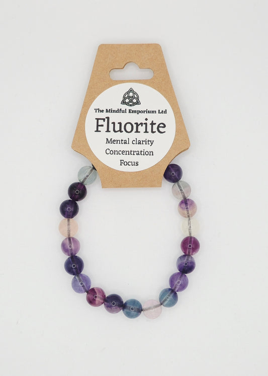 Fluorite 8mm Bracelet