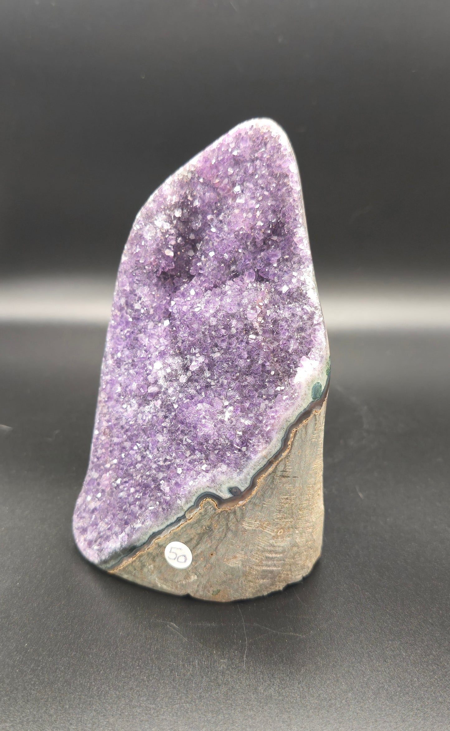 Amethyst cut base freeform