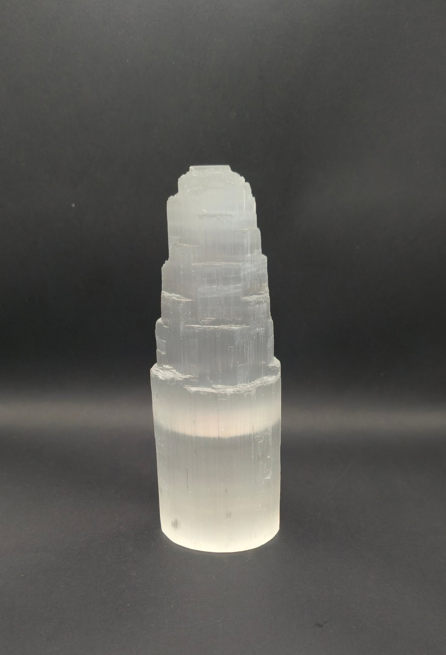 Selenite Mountain Lamp - USB