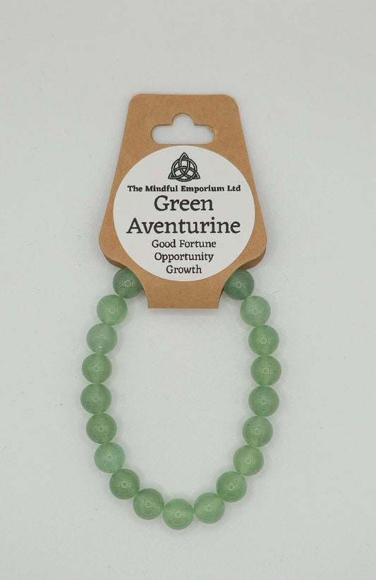 Green Aventurine 8mm Bracelet