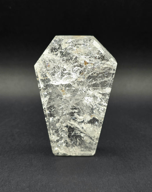 Clear Quartz Coffin