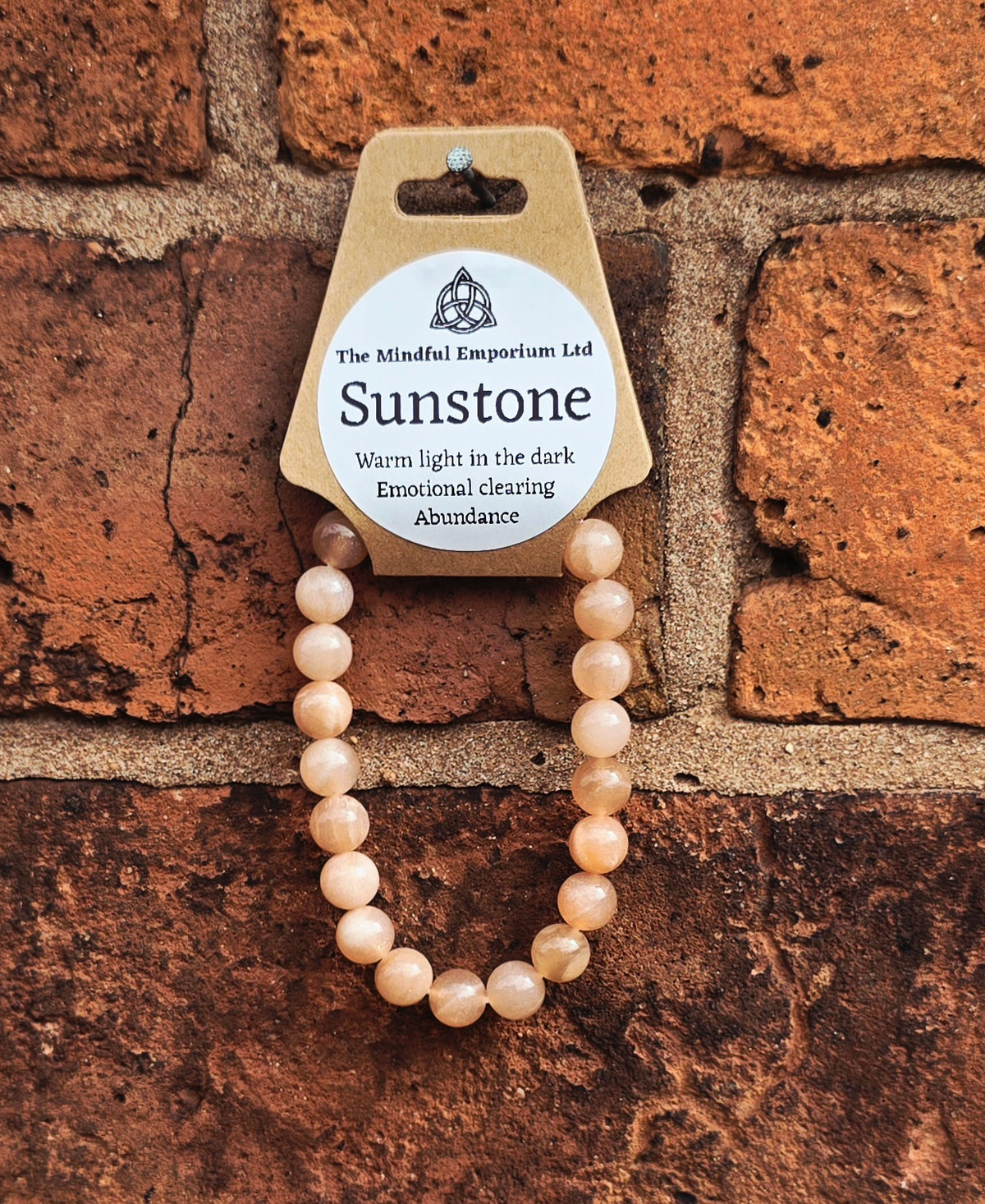 Sunstone 8mm Bracelet