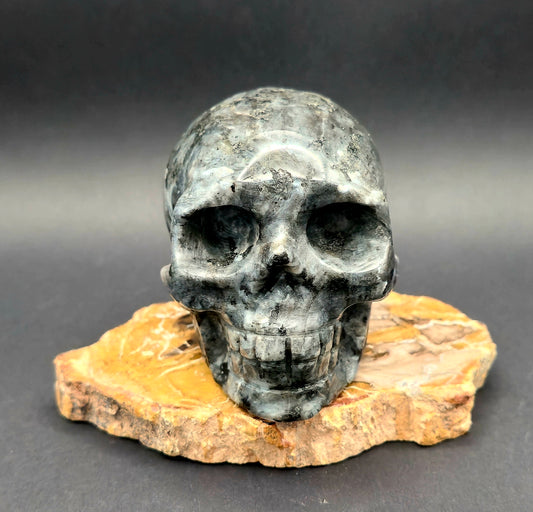 Larvikite Skull