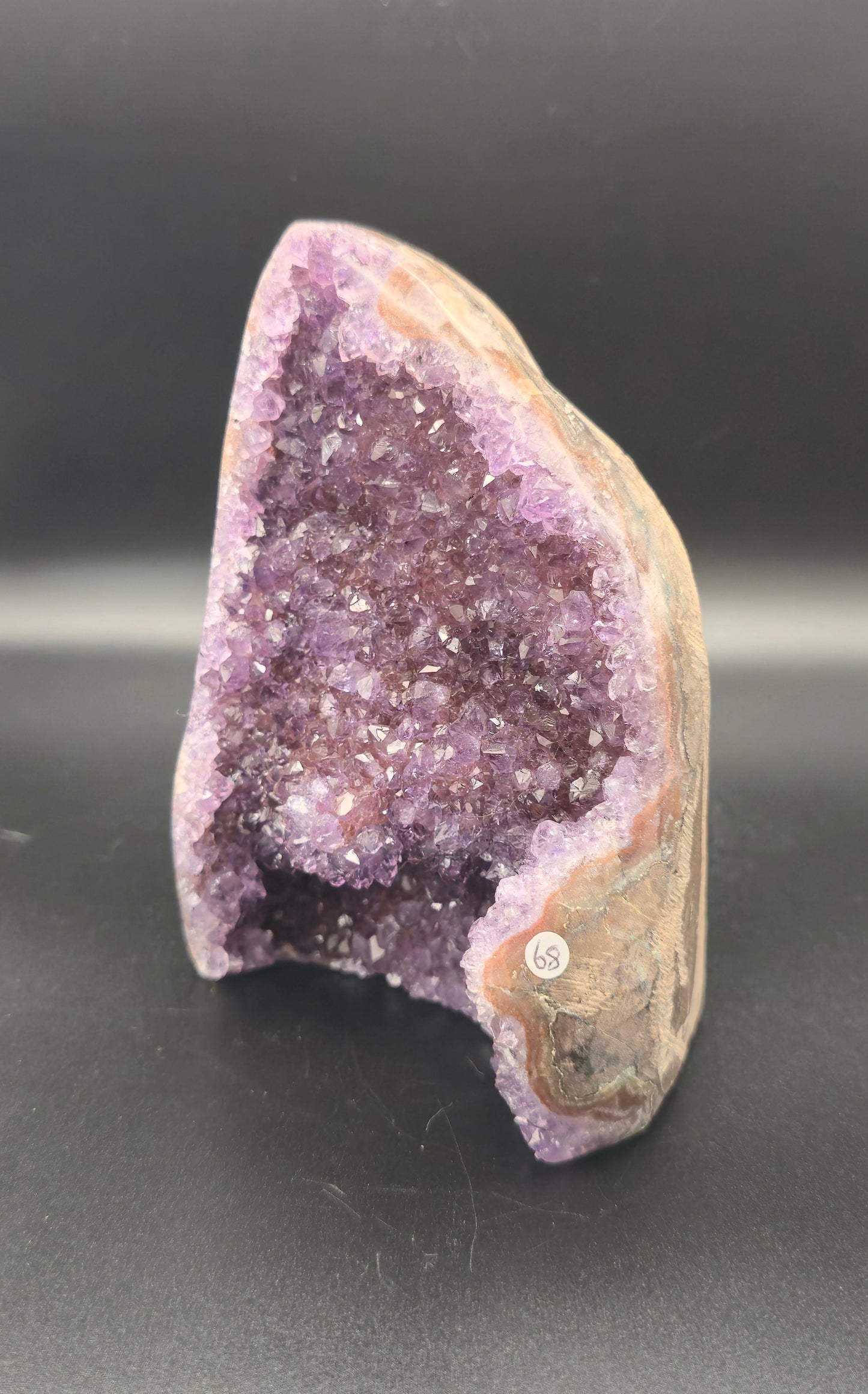 Amethyst cut base freeform