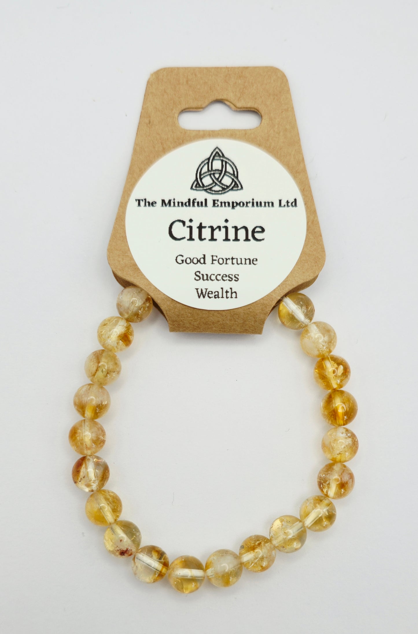 Citrine 8mm Bracelet