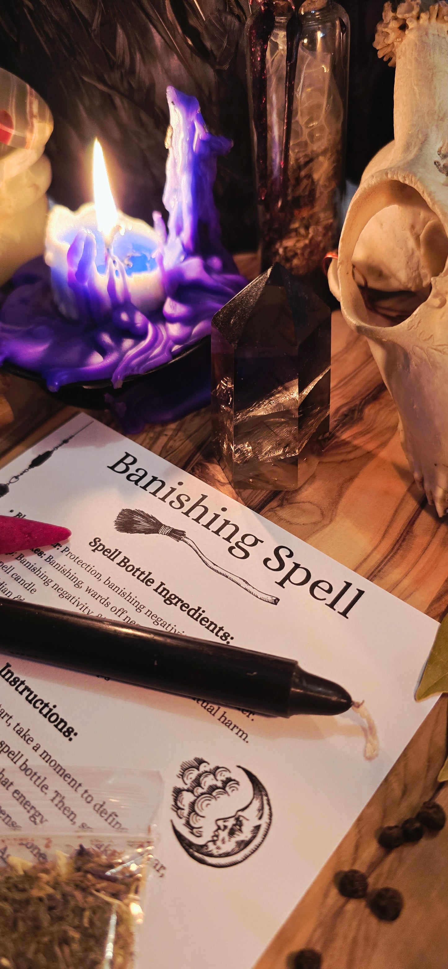 Banishing Spell kit