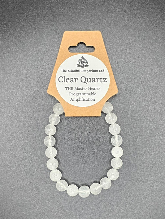Clear Quartz 8mm Bracelet