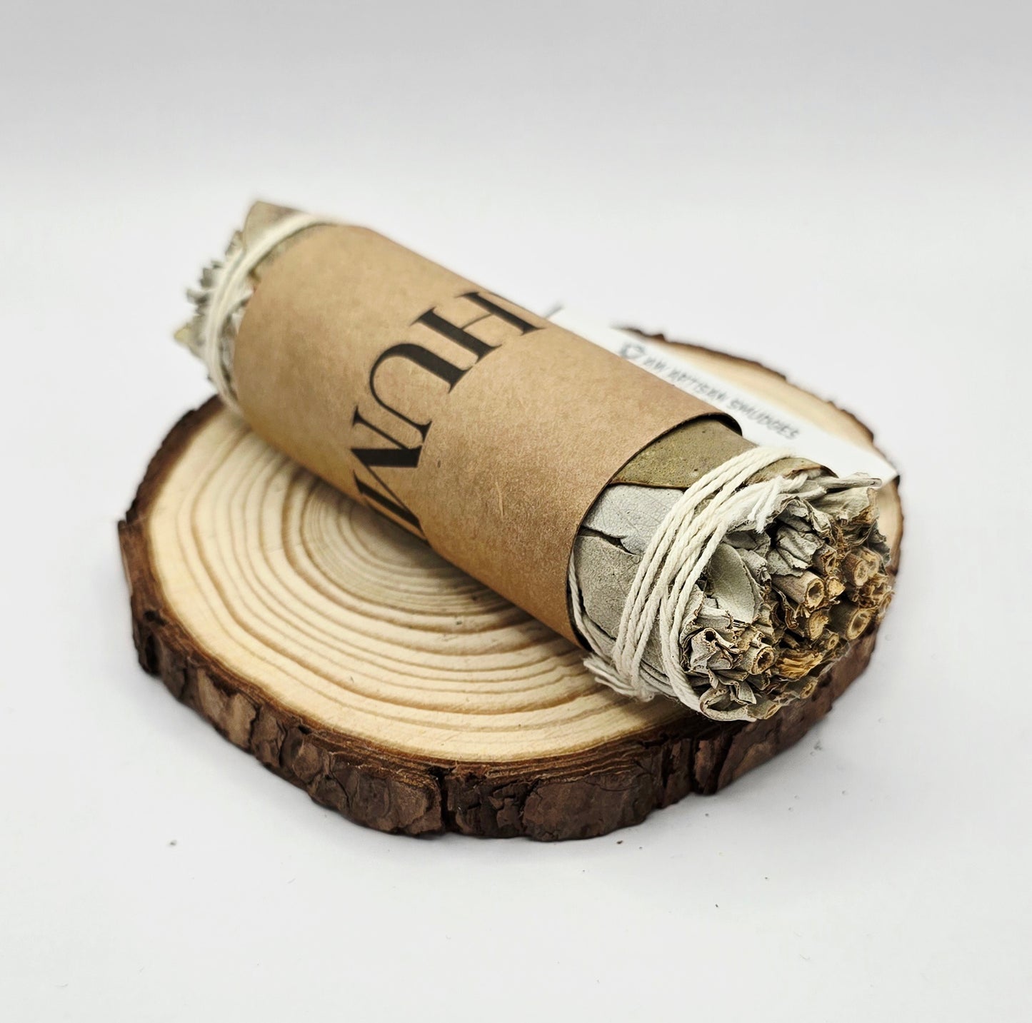 10cm White Sage & Eucalyptus Smudge Stick