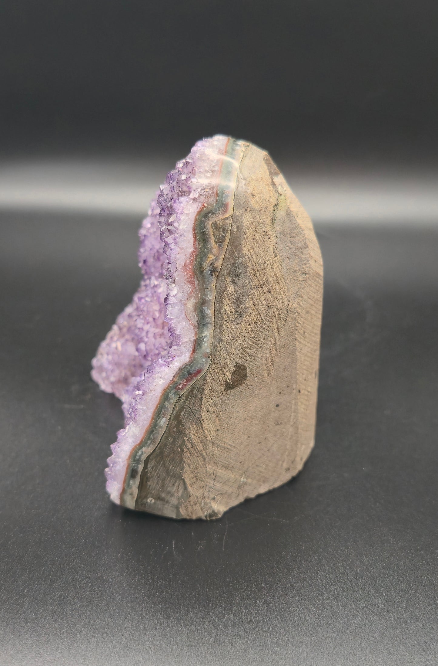 Amethyst cut base freeform