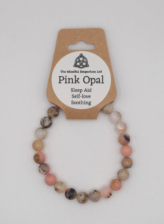 Pink Opal 8mm Bracelet