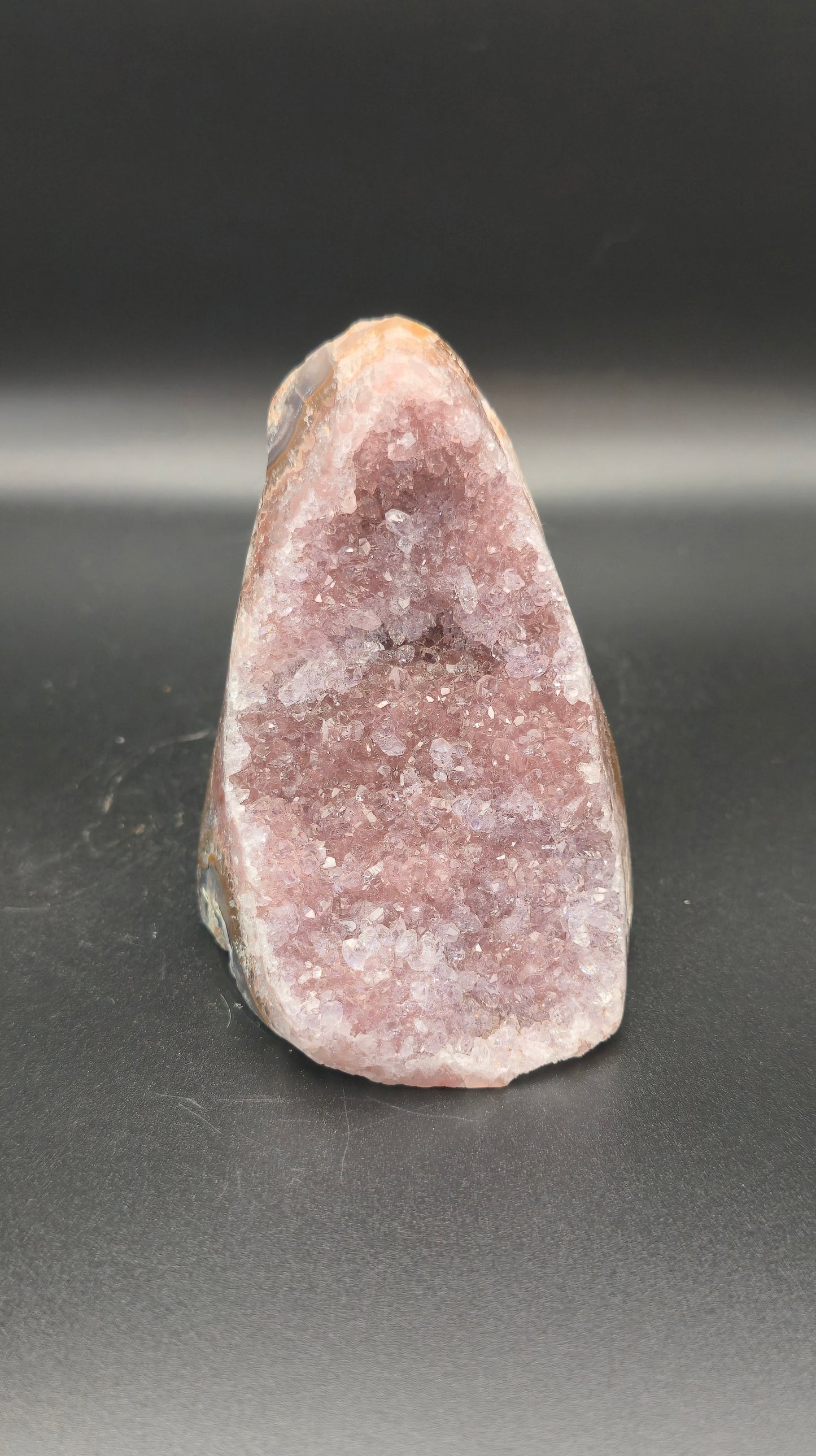 Amethyst cut base freeform