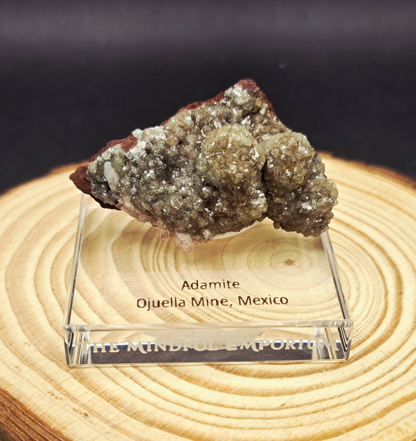 Adamite specimen