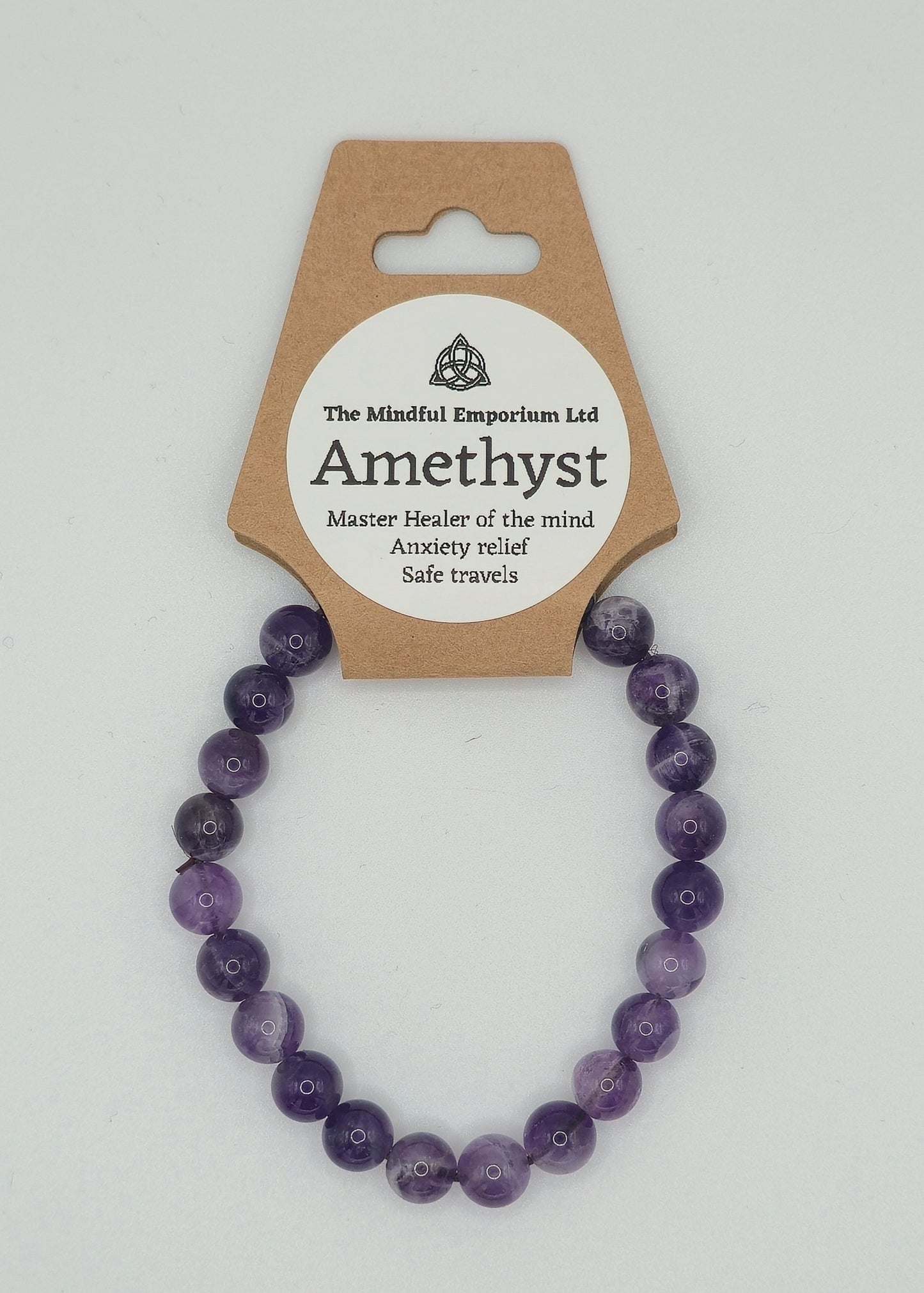 Amethyst 8mm Bracelet