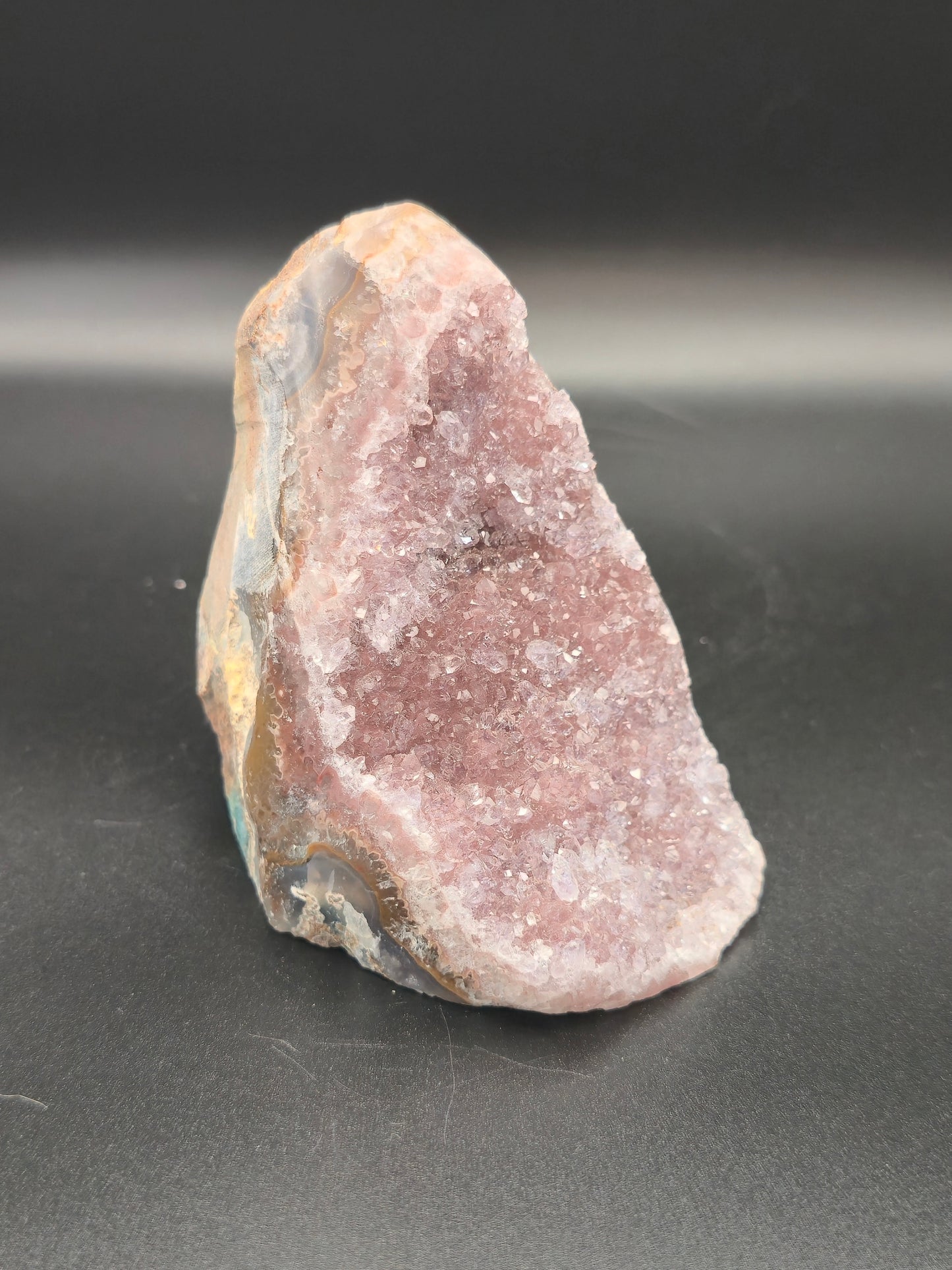 Amethyst cut base freeform