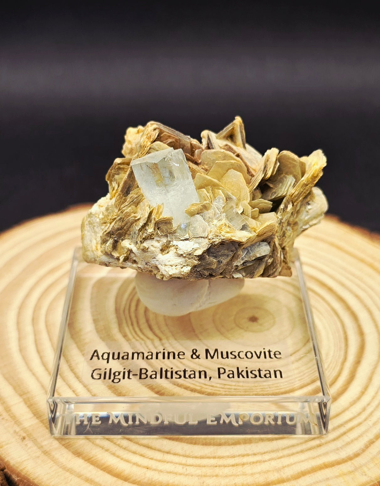 Aquamarine & Muscovite specimen