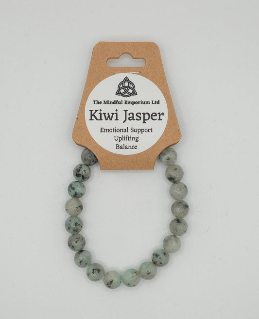 Kiwi Jasper 8mm Bracelet