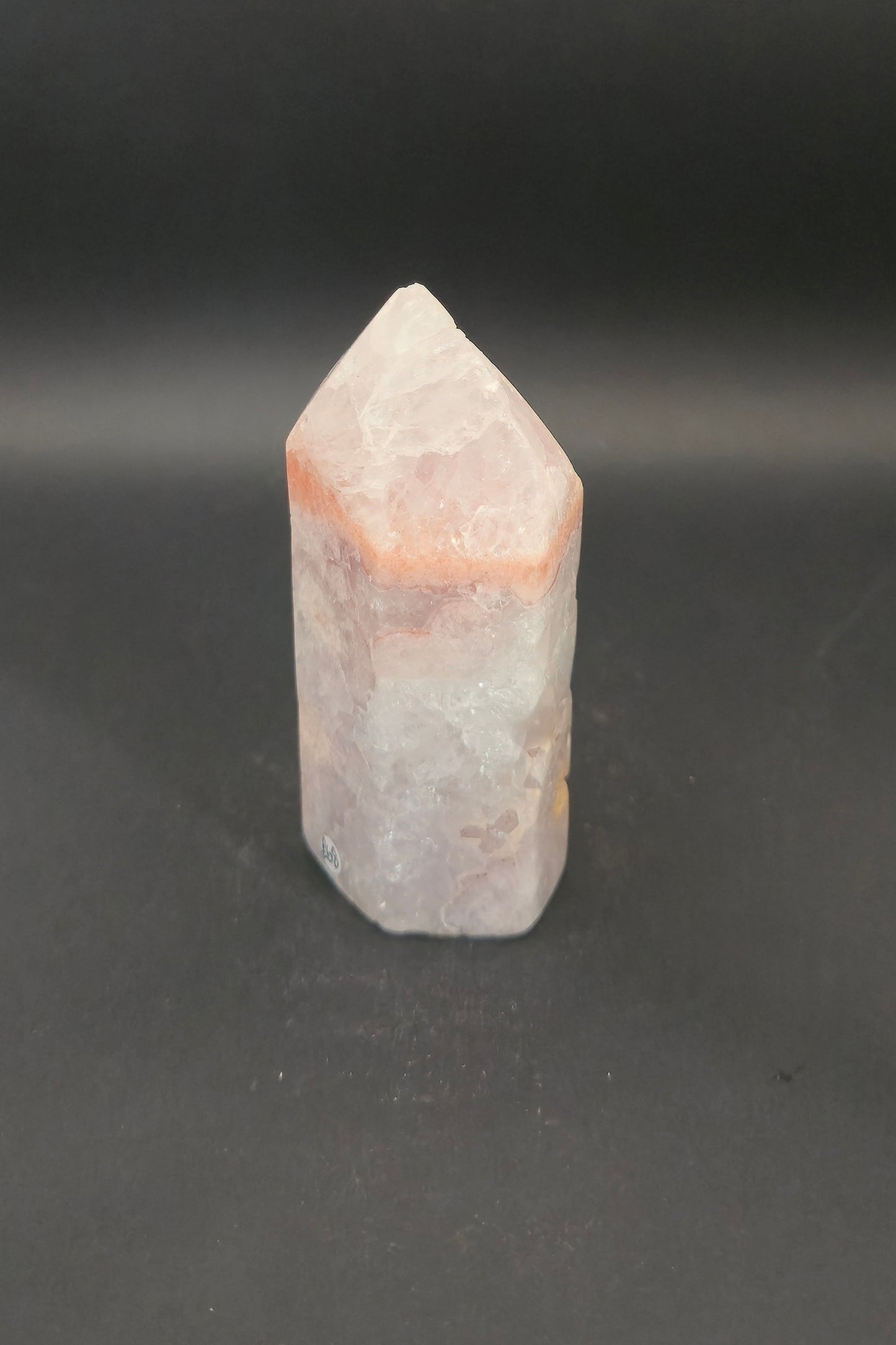 Pink Amethyst Tower with Druzy Pocket