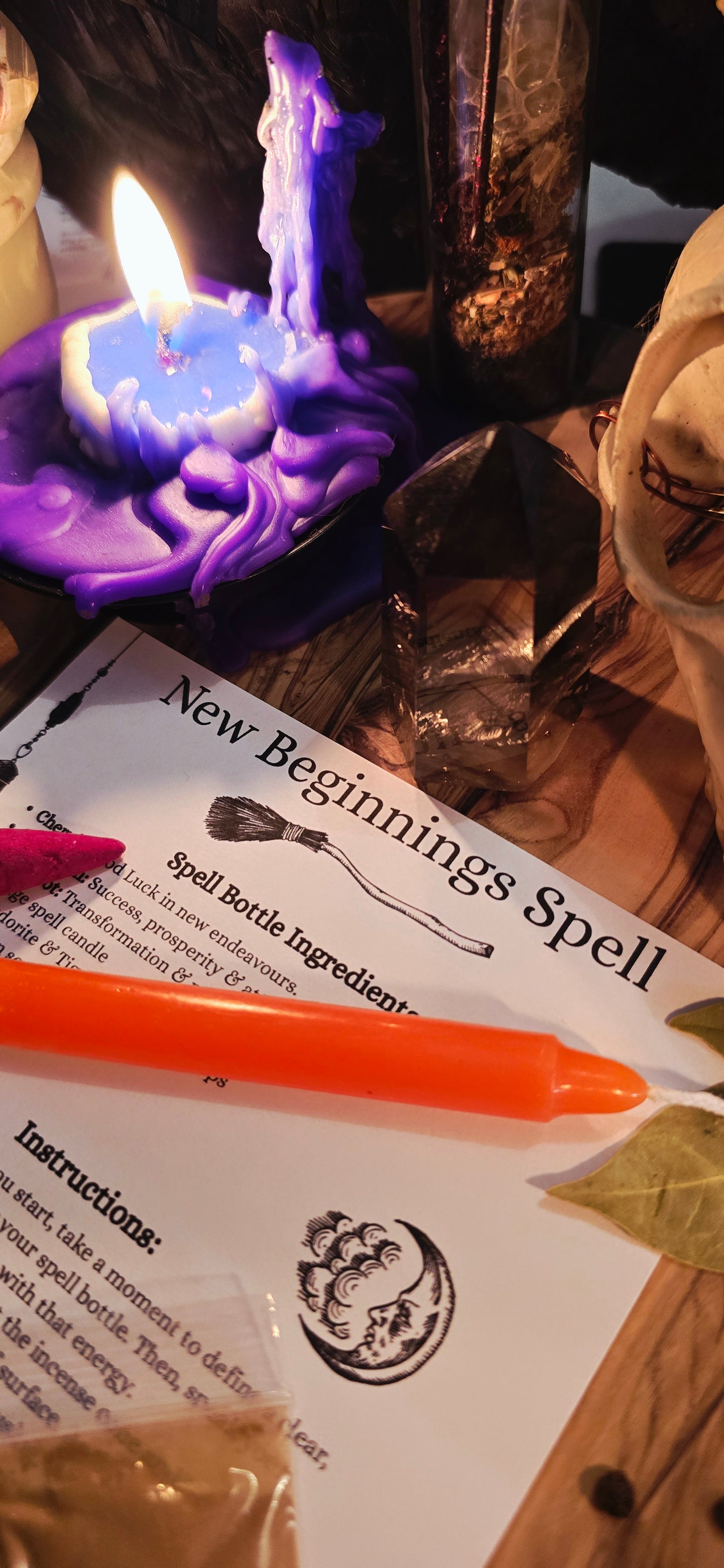 New Beginnings Spell kit