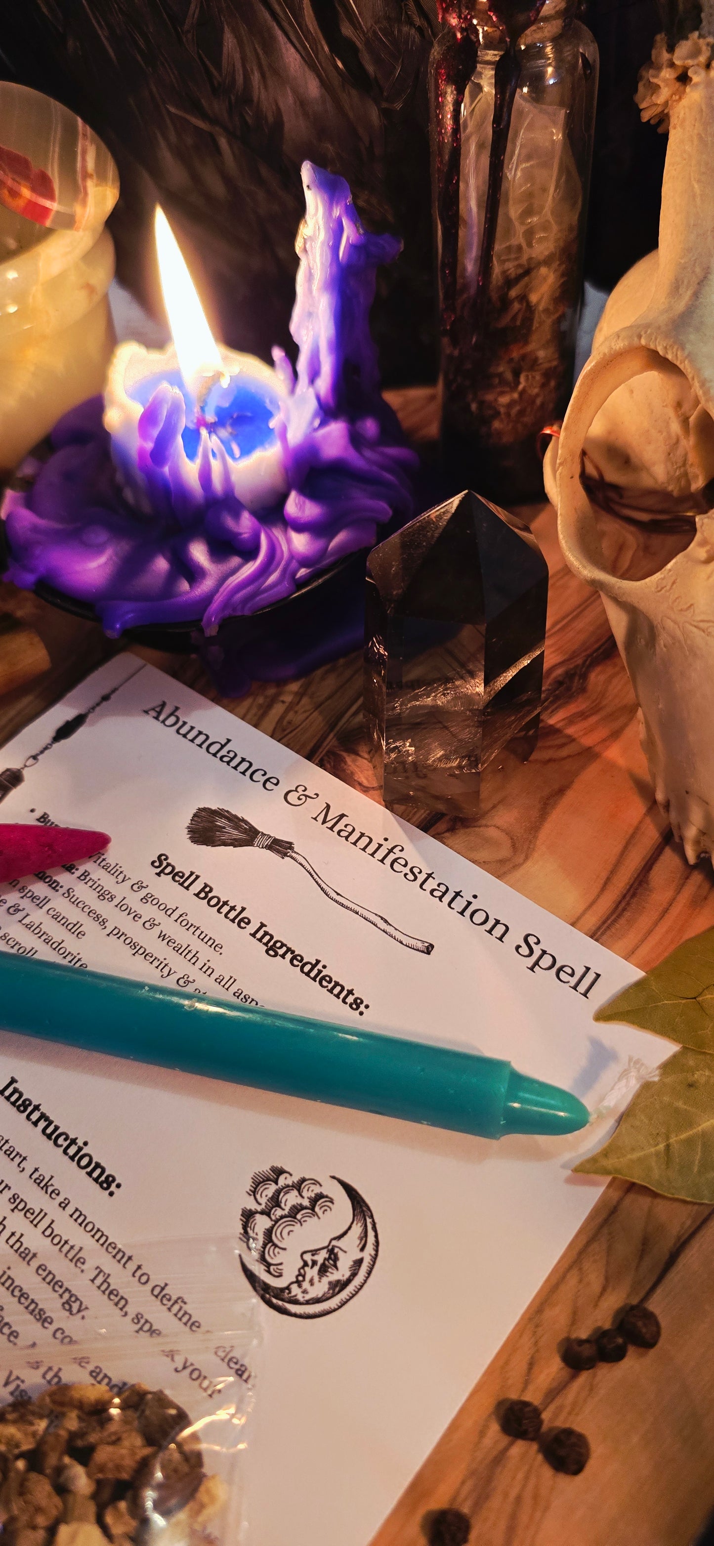 Abundance & Manifestation Spell kit
