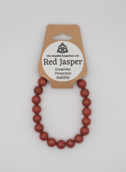 Red Jasper 8mm Bracelet