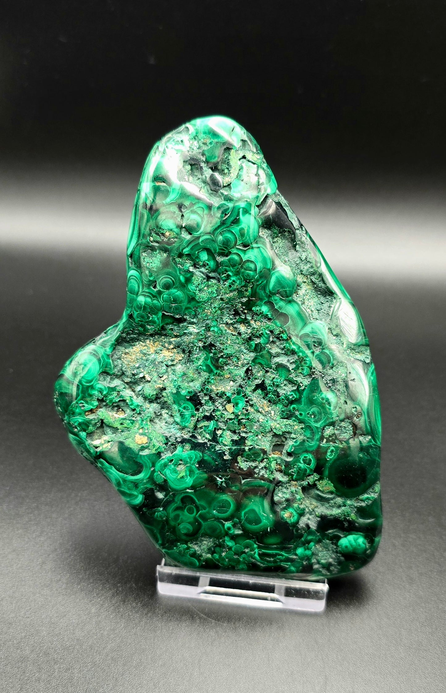 Botryoidal Malachite Freeform