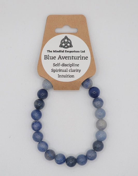 Blue Aventurine 8mm Bracelet