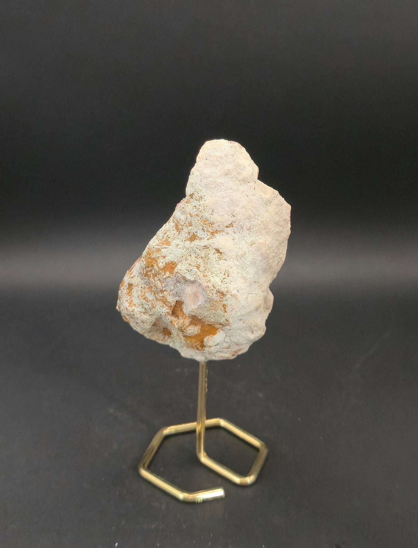 Pink Amethyst Geode on Stand