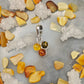 925 Silver & Baltic Amber - Triple Stone Pendant (Cognac, Champagne & Green Amber)
