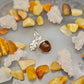 925 Silver & Baltic Amber - Acorn Pendant