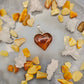 925 Silver & Baltic Amber - Heart Pendant