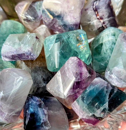 Rainbow Fluorite Tumble