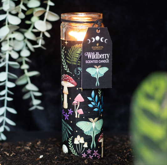 Wild berry Pillar Candle