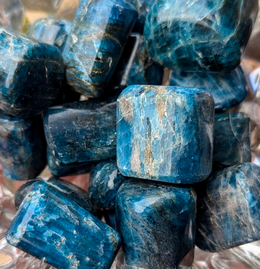 Blue Apatite Tumble