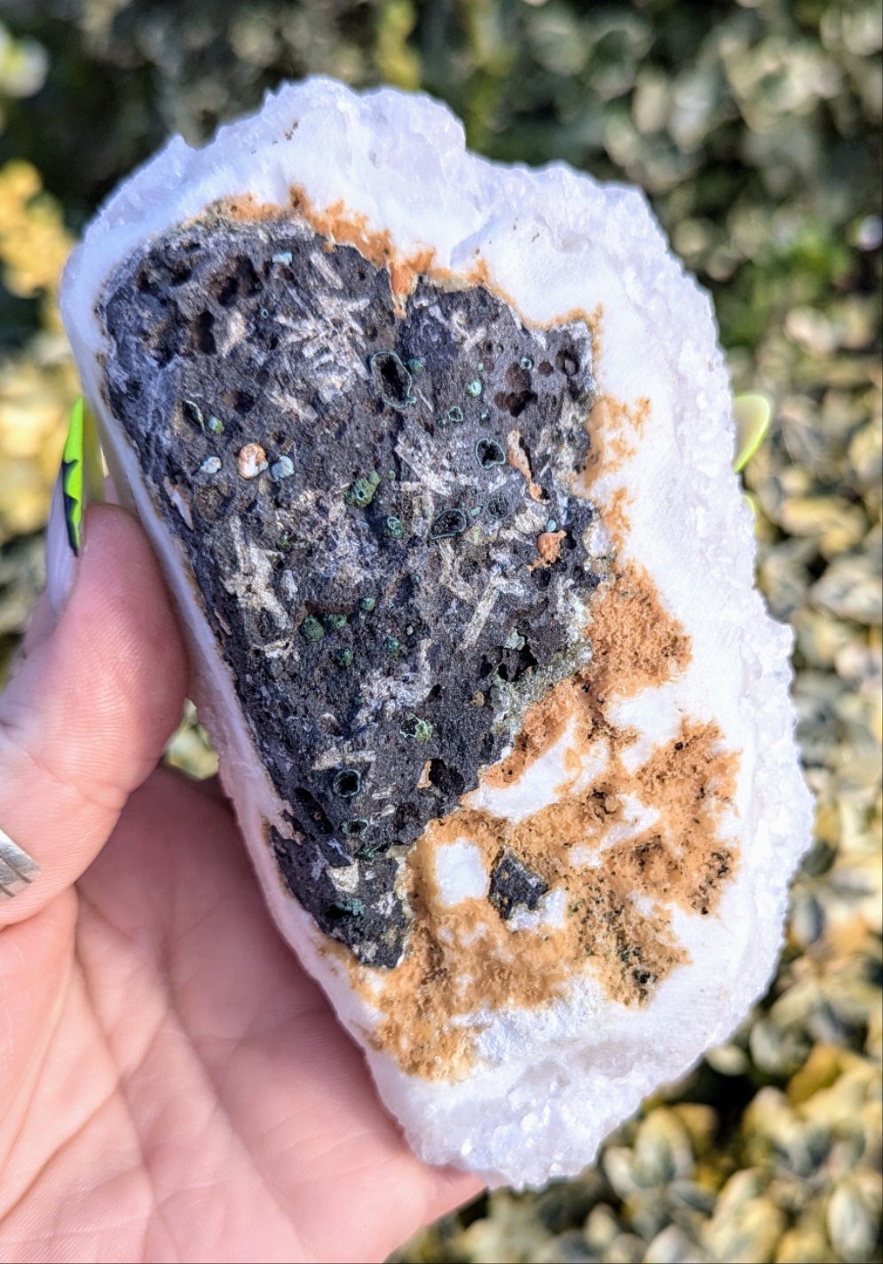 White Apophyllite Free Standing Cluster