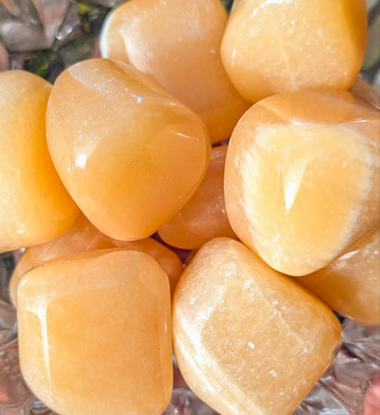 Orange Calcite Tumble