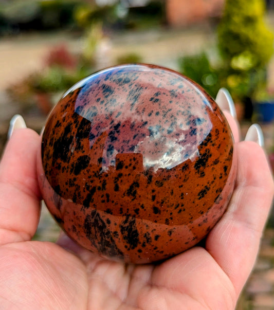 Mahogany Obsidian XL Sphere