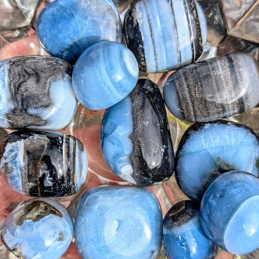 Blue Opal Tumble