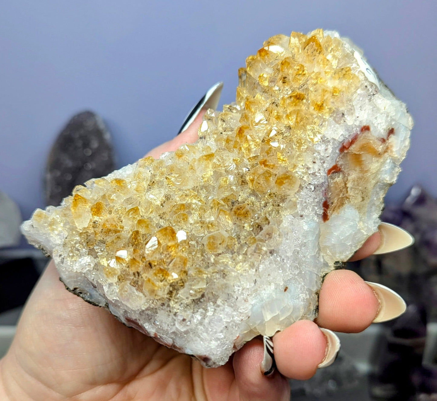 Citrine Cluster (Heated Amethyst)